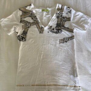 Versace V-Neck Tee